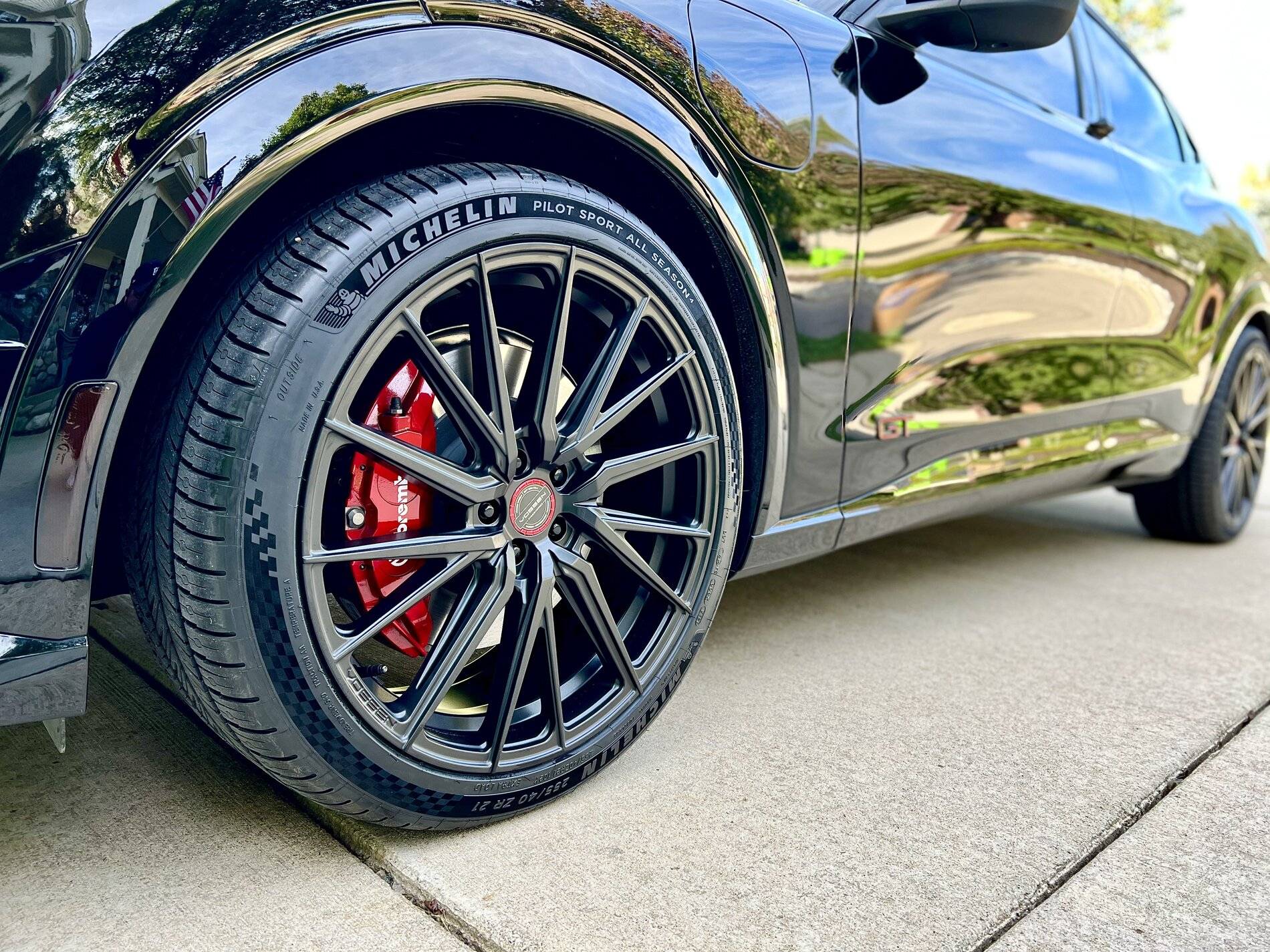 Ford Mustang Mach-E Mach-E Aftermarket wheel and tire information and pictures 0B4A7CDA-52A7-414E-A6E8-3C1044EB77A8