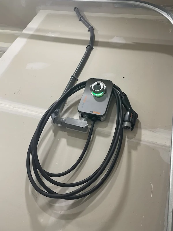 Ford Mustang Mach-E My ChargePoint Home Flex Installed IMG_6892