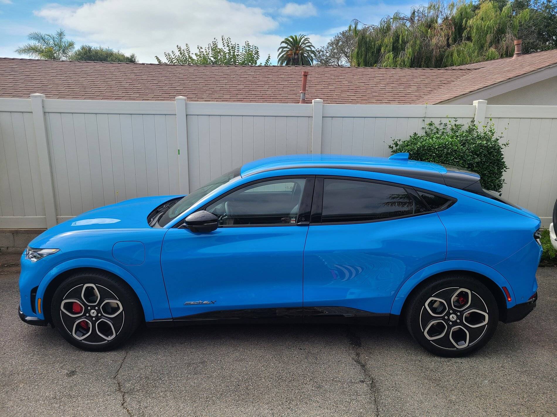 Ford Mustang Mach-E GRABBER BLUE Mach-E Photos 20211022_143536