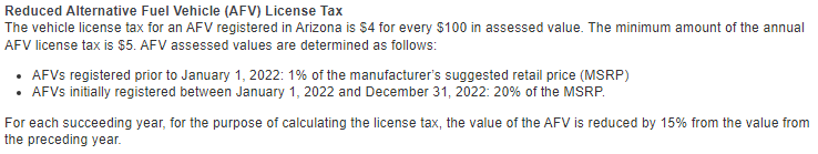 Ford Mustang Mach-E Arizona EV Registration Fee On New EVs Increases on Jan 1, 2022 1635074342704