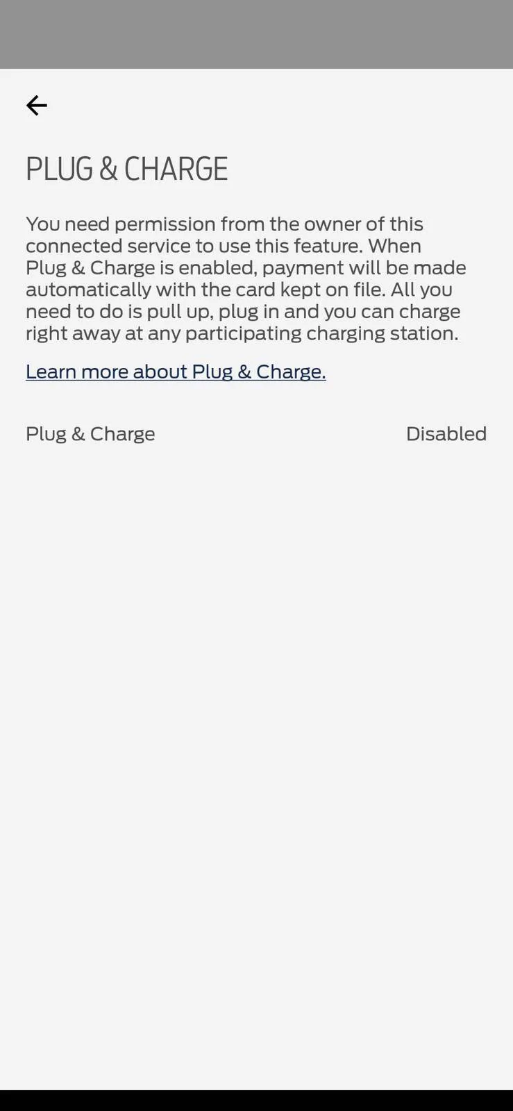 Ford Mustang Mach-E How to Enable Plug & Charge in 7 Steps Screenshot_20211028-203932