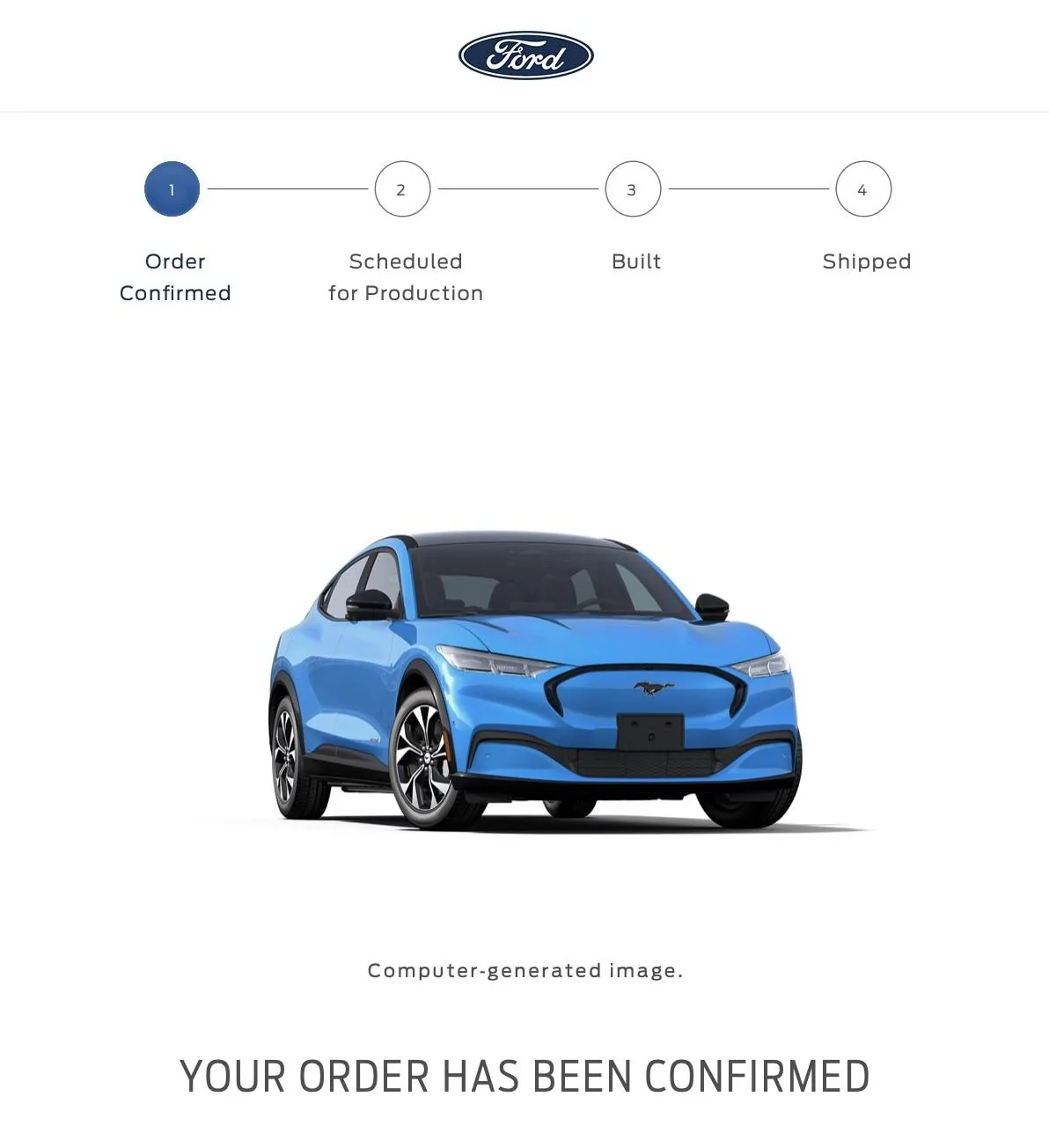 Ford Mustang Mach-E Thread for people who ordered a 2022 on 10/1 to post adventures 1635510976510