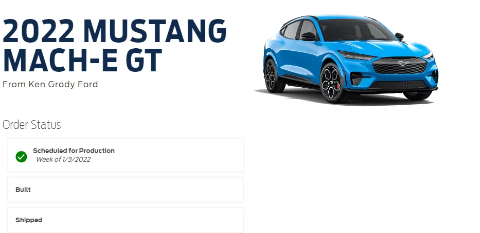 Ford Mustang Mach-E weeks of 12/20, 1/3, 1/6 gang.... 1635528075246