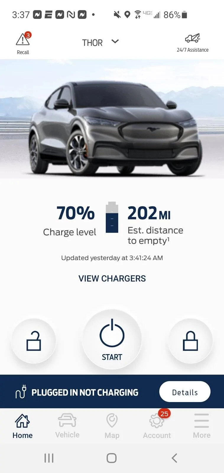 Ford Mustang Mach-E Charging to 85% Screenshot_20211029-153741_FordPass