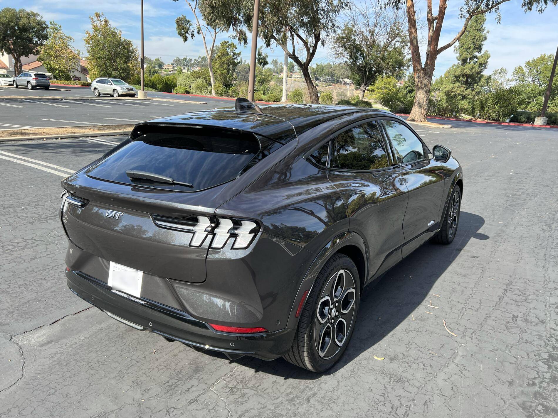 Ford Mustang Mach-E DARK MATTER GRAY Mach-E Photos Rear_2
