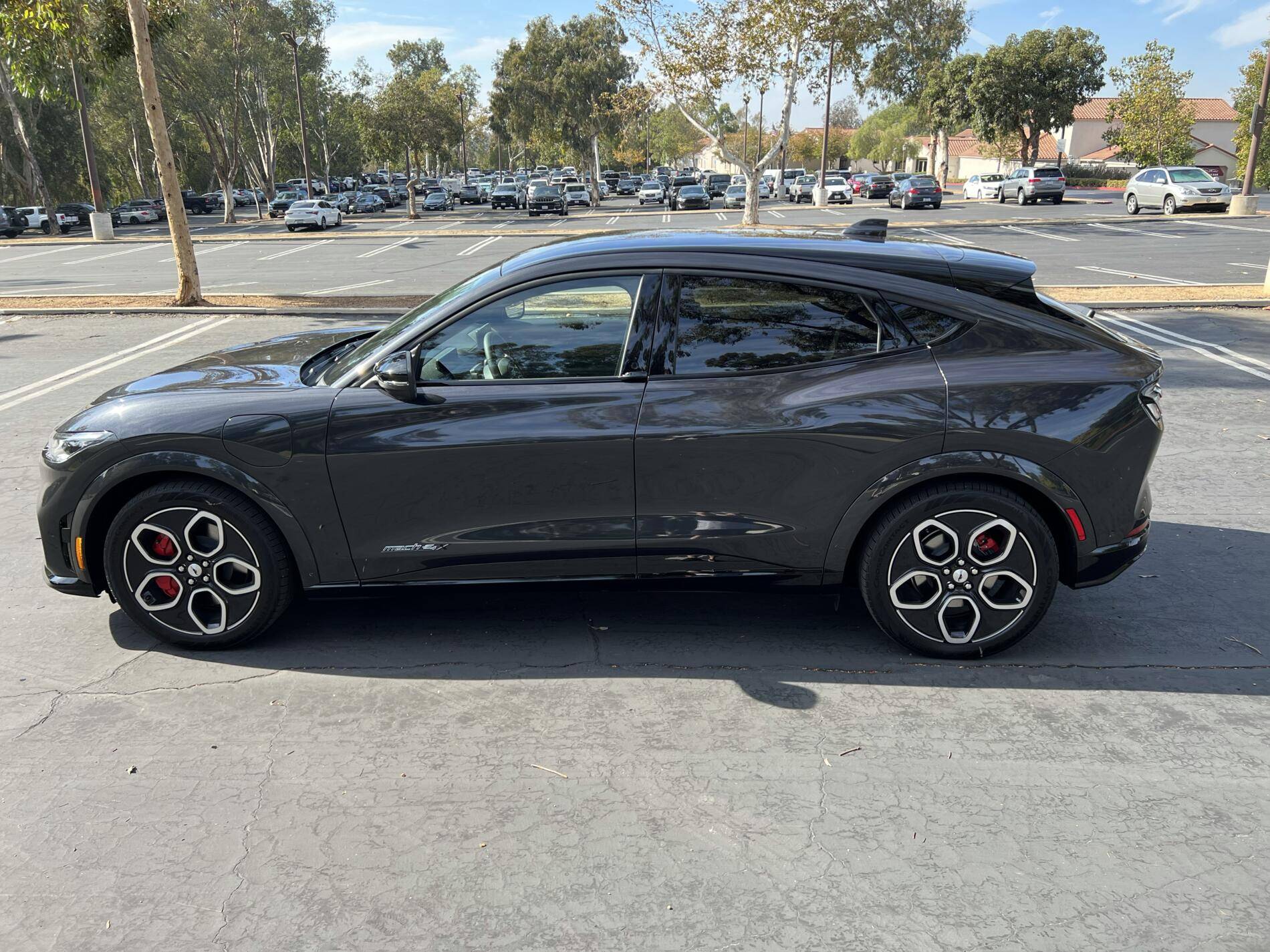 Ford Mustang Mach-E DARK MATTER GRAY Mach-E Photos Side