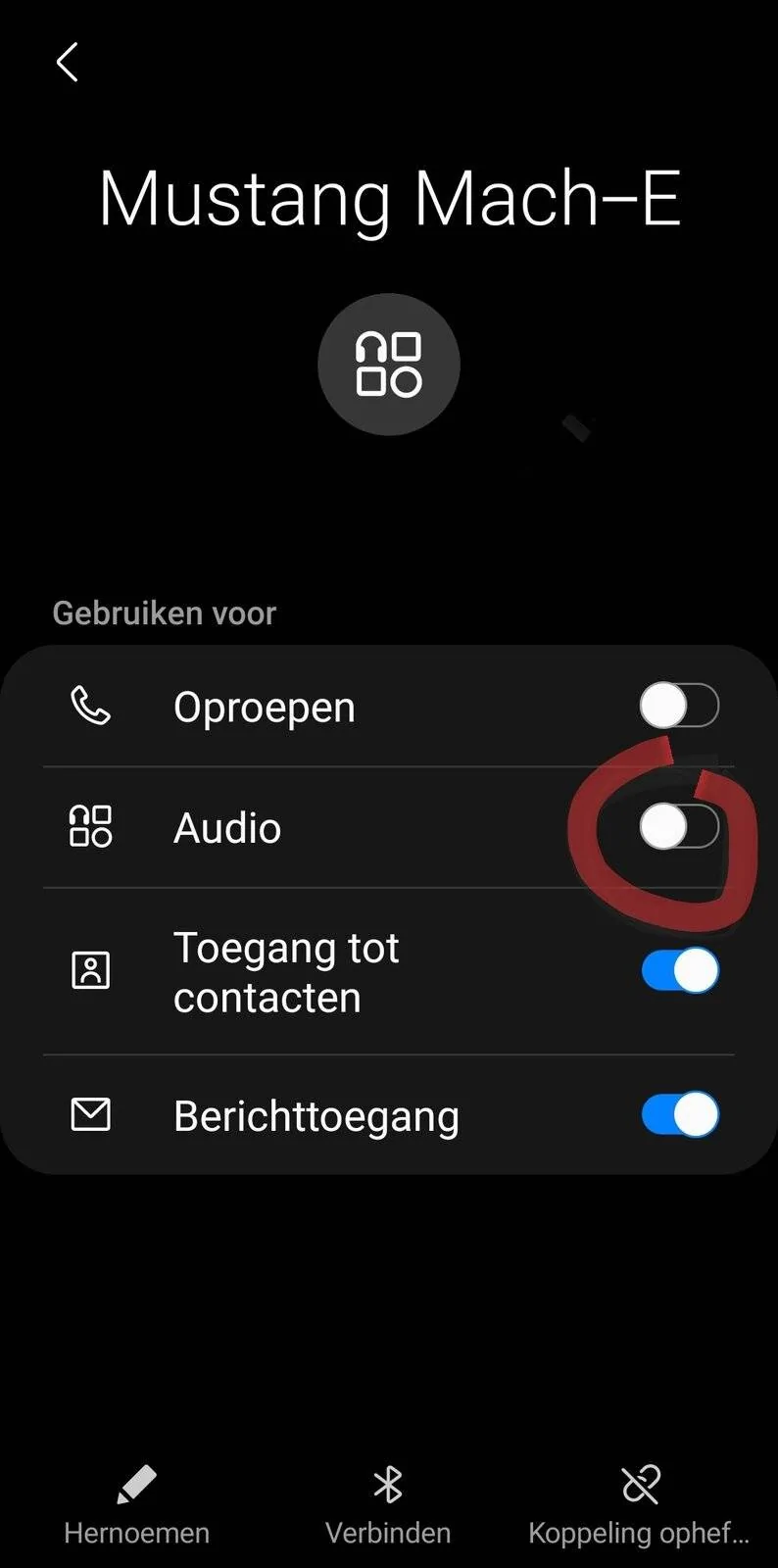 Ford Mustang Mach-E Android auto music problem Screenshot_20211031-112328_Settings