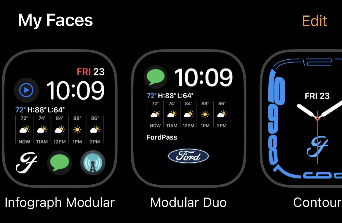 Ford Mustang Mach-E FordPass Apple Watch Complications 56CE0937-6F4B-4A5B-9B33-8D3CB558B2CB