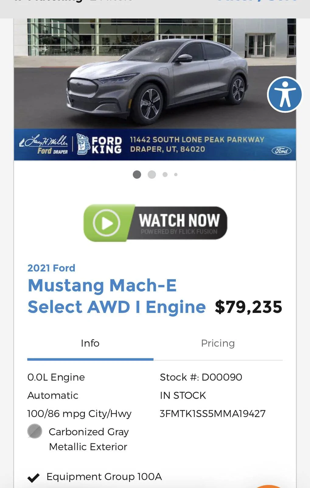 Ford Mustang Mach-E $30000 adm for a select?!?! FD758321-7107-4F93-A7AE-BB0EBBDF7635