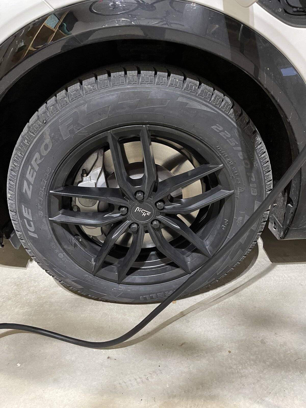 Ford Mustang Mach-E Got my new wheels for winter 1257A284-62B6-4572-AAB9-2FF5B050D41C