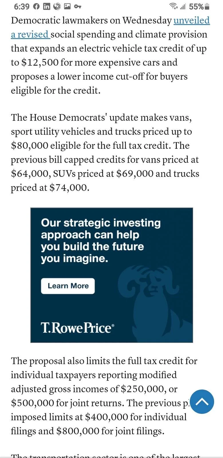 Ford Mustang Mach-E November 3rd 2021 Revised Tax incentives for EVs from House of Reps. Screenshot_20211103-183957_Chrom