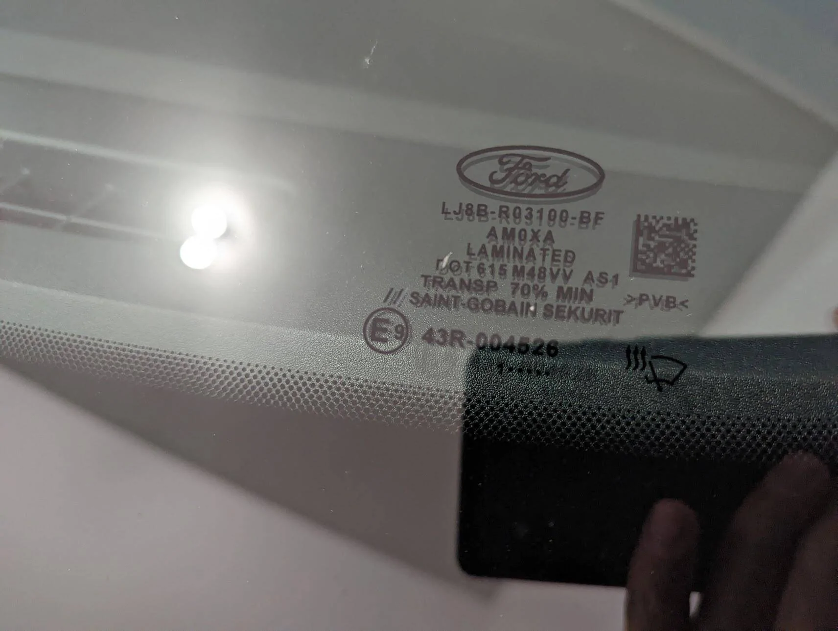 Ford Mustang Mach-E Front Windows UV-Resistant? 1636044131822