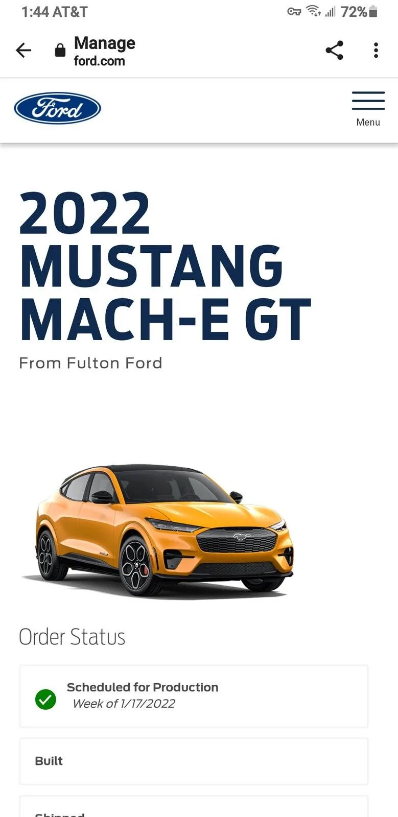 Ford Mustang Mach-E GTPE has been scheduled Screenshot_20211104-134406_Chrom