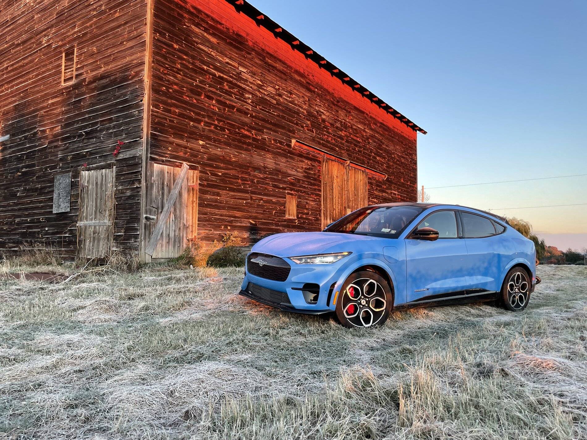Ford Mustang Mach-E GRABBER BLUE Mach-E Photos 821292BF-F023-486F-A463-3A8CC43EFE1A