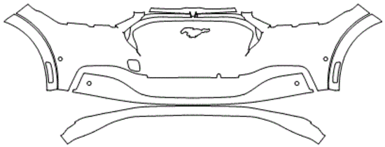 Ford Mustang Mach-E GT PPF 188EA5A5910D402A9ED6D6644F76385D