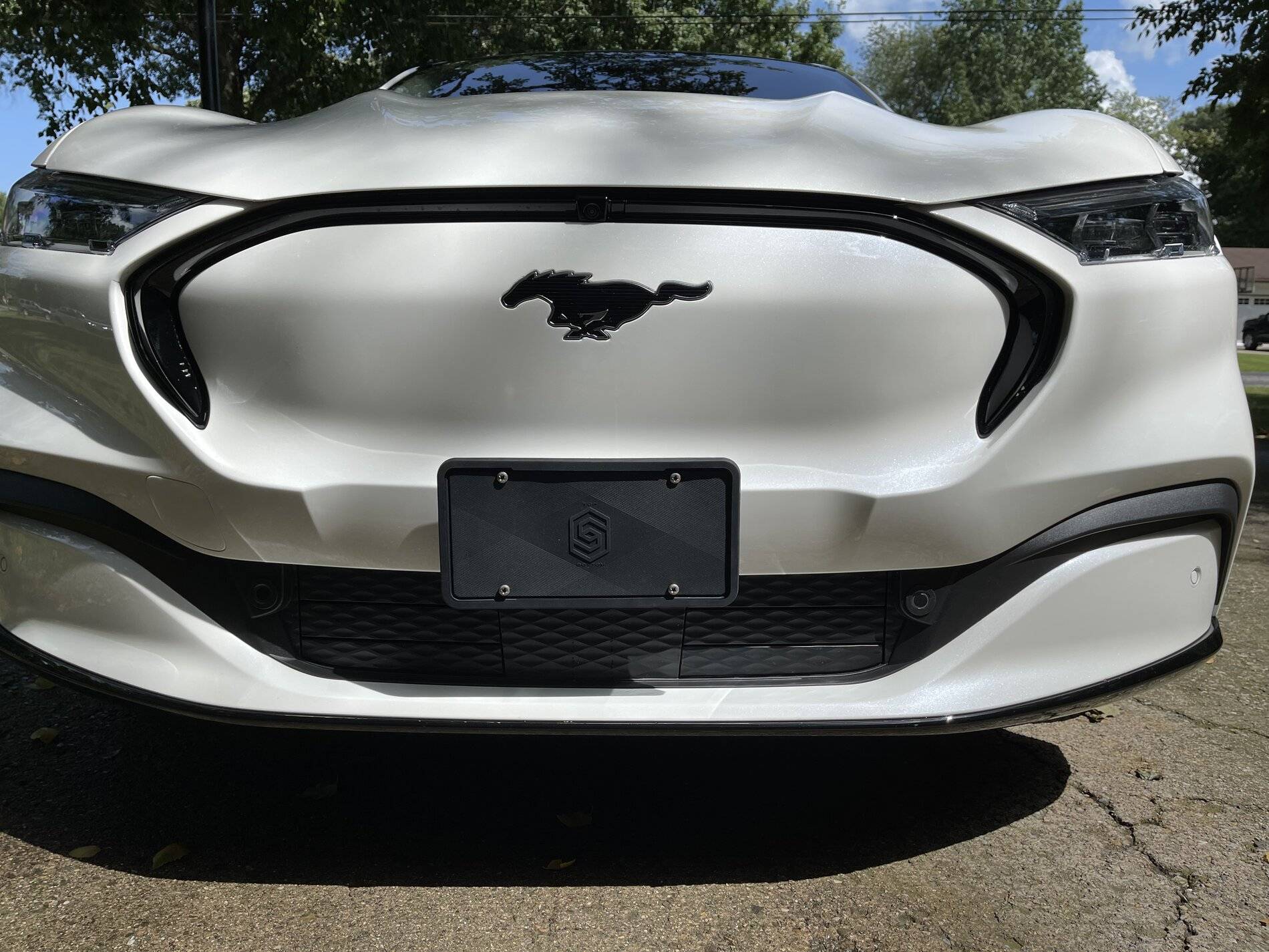 Ford Mustang Mach-E Anyone mount their front license plate using Sto N Sho bracket? 471C7FD3-C758-4202-B3CB-2BAEB9D702A0