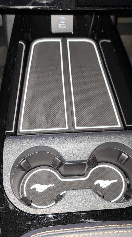 Ford Mustang Mach-E Did a few cheap interior and exterior things to my Iconic silver Mach-E GT 255657398_448183960064929_7107650815669445169_n