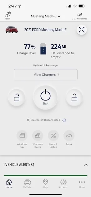 Ford Mustang Mach-E FordPass 3.34.0 just released on iPhone F746E869-089A-447C-9062-80966C207F2A_4_5005_c
