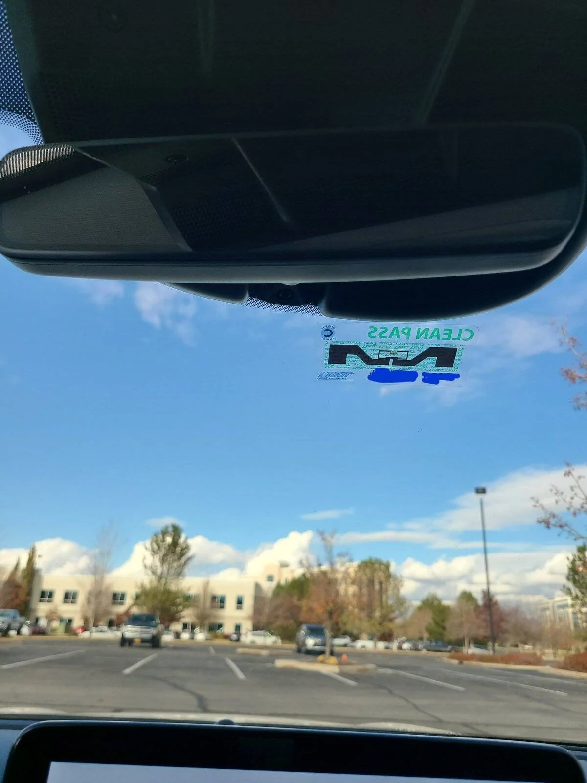 Ford Mustang Mach-E Toll pass placement? 20211110_142825