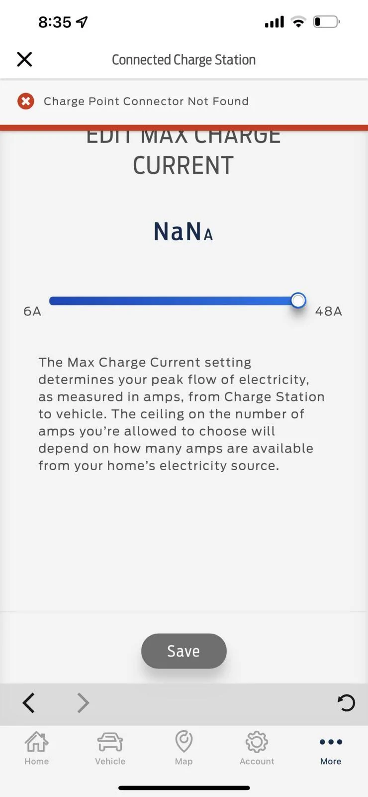 Ford Mustang Mach-E Connected charger problem- “Charge Point Connector Not Found” BAD54112-9518-4011-AE67-821FD925A80F