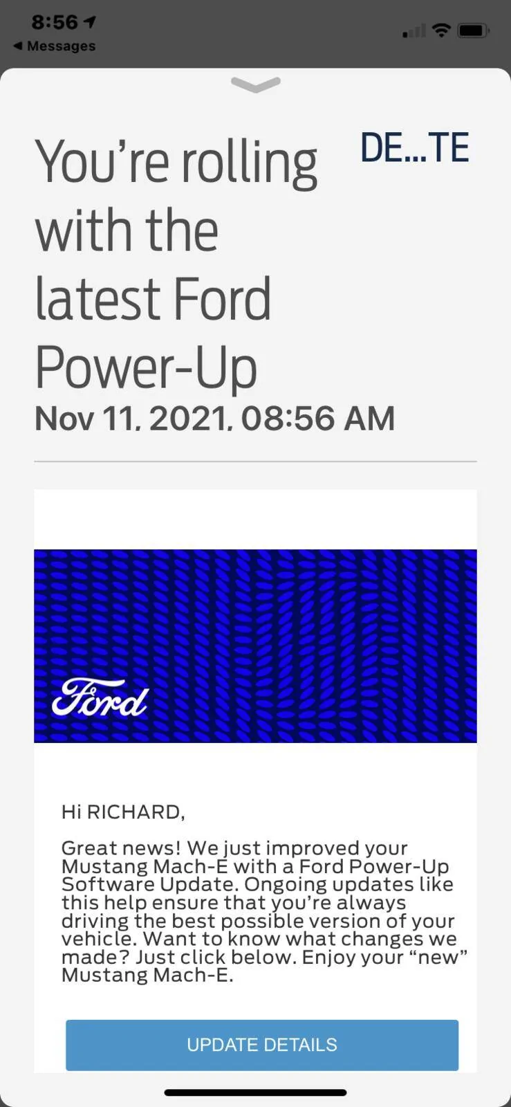Ford Mustang Mach-E 1.7.1 Poll C4D290ED-DC90-4173-9245-0CC23B577880