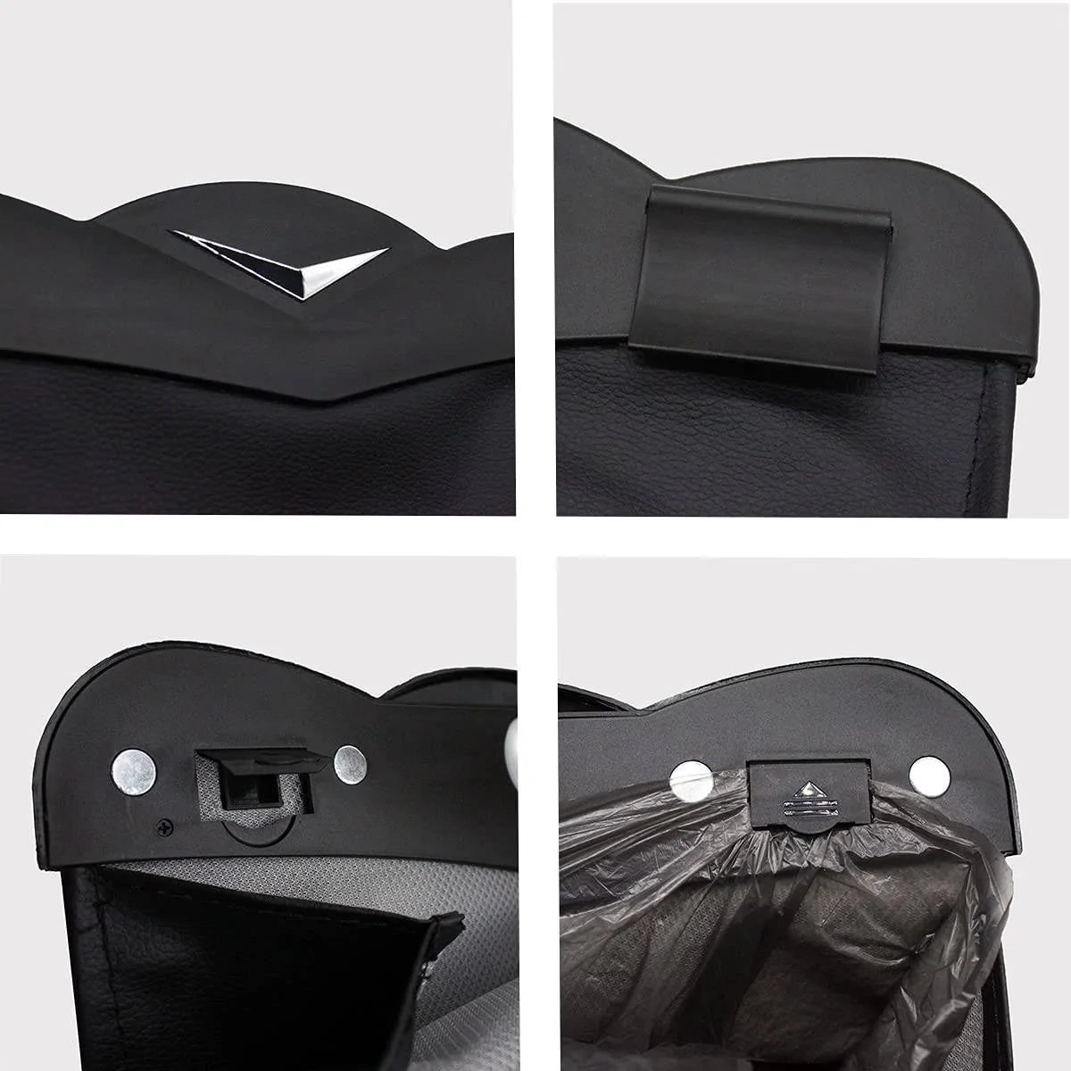 Ford Mustang Mach-E AOSK Suede Leather Garbage Bag 3
