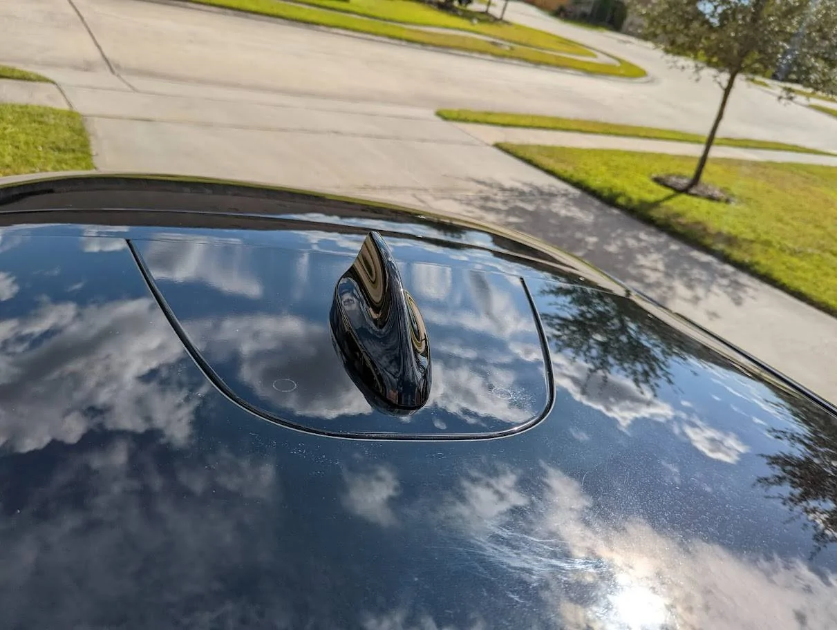 Ford Mustang Mach-E Circles near antenna 2