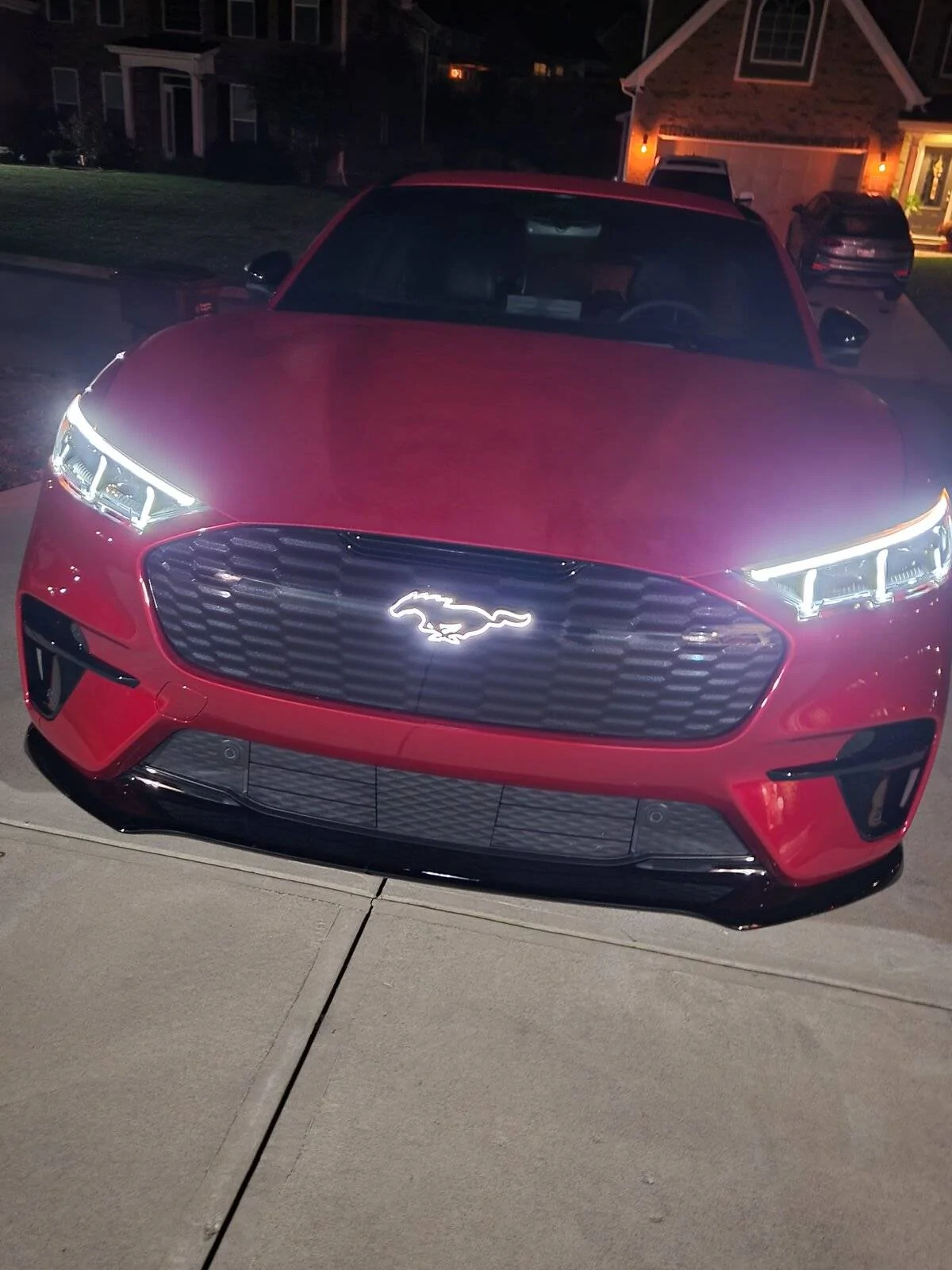 Ford Mustang Mach-E RAPID RED METALLIC Mach-E Photos 20211018_041313