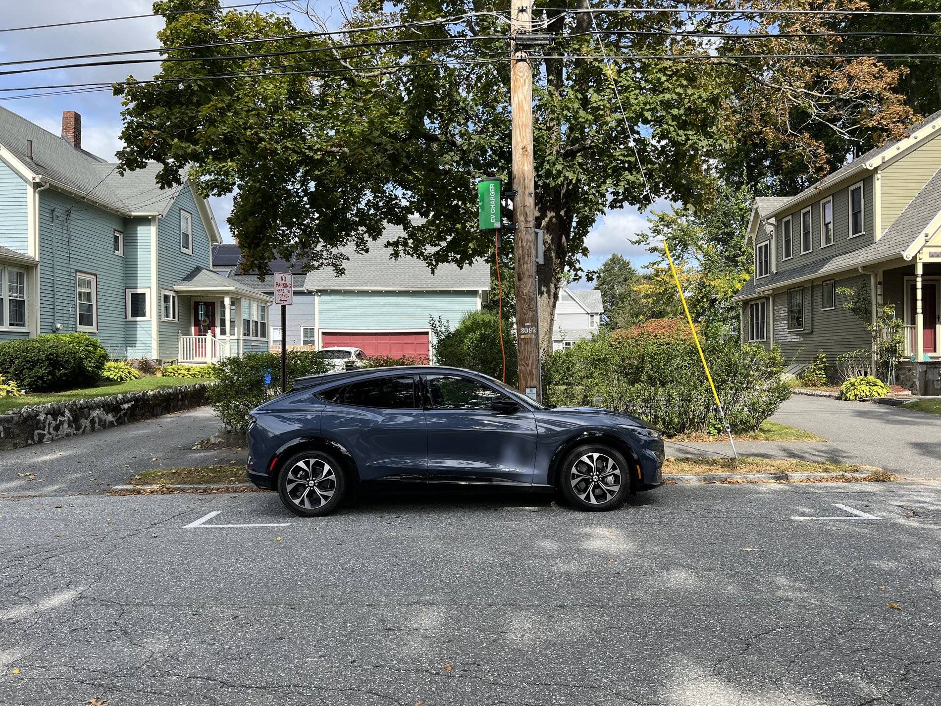Ford Mustang Mach-E Charging on the left - what was Ford thinking? A56AA30E-94E2-4E37-802D-B56EBD30A34B
