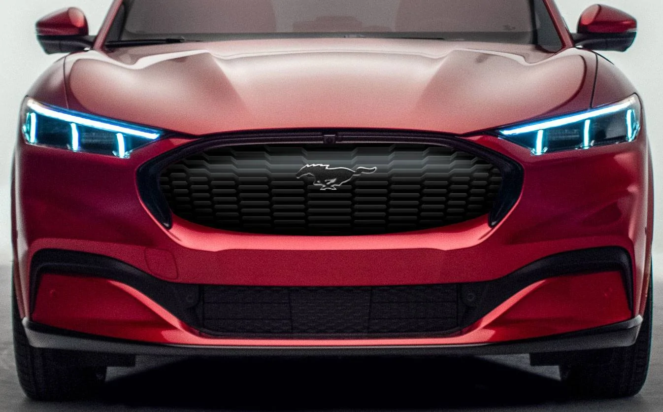 Ford Mustang Mach-E My open-source faux GT grille design premium-w-grill