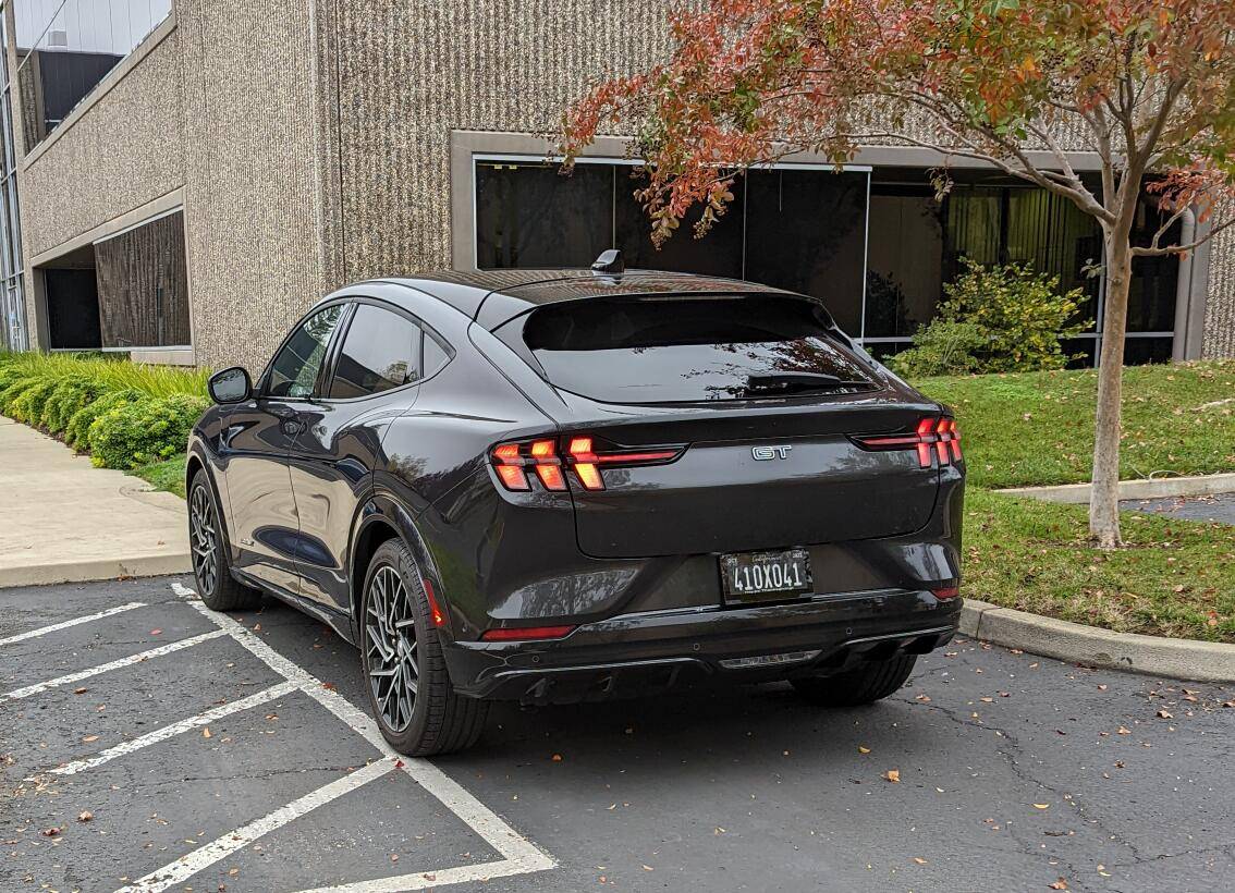 Ford Mustang Mach-E DARK MATTER GRAY Mach-E Photos PXL_20211116_162715806