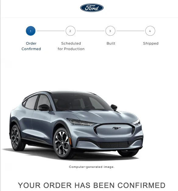 Ford Mustang Mach-E Thread for people who ordered a 2022 on 10/1 to post adventures 1637182752972
