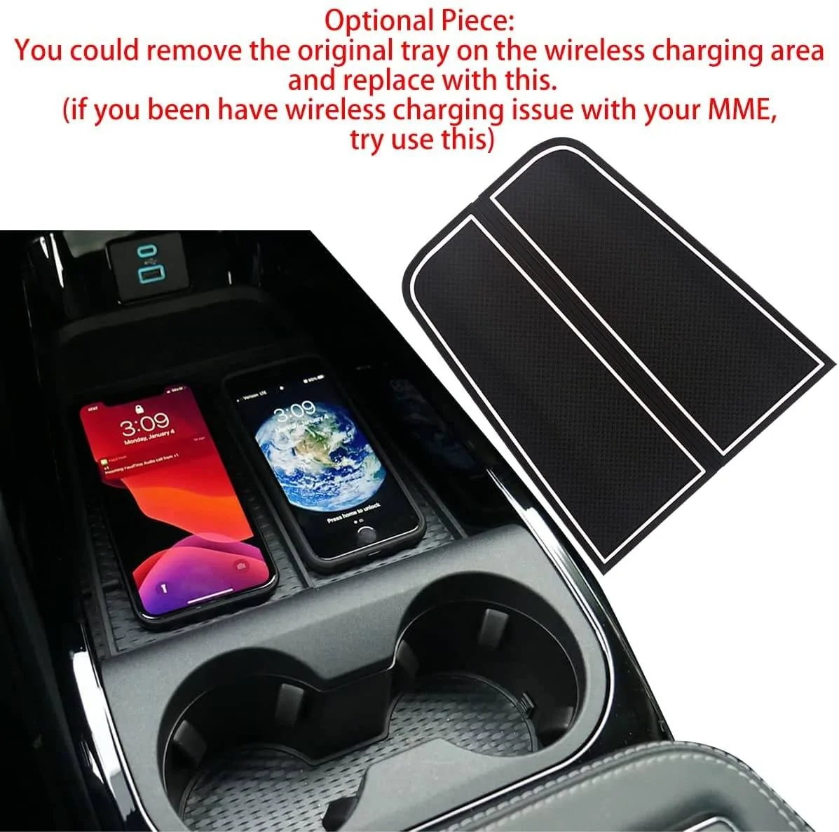 Ford Mustang Mach-E About the 18 pcs cup holder insert 71zYHDc8lZL._AC_SL1200_