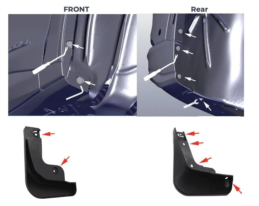 Ford Mustang Mach-E AOSK Mach-E Mud Flap is coming soon! No Drilling Cutting is required, expecting available at late Nov or early Dec Screen Shot 2021-11-18 at 11.16.01 AM