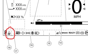Ford Mustang Mach-E What is this symbol? 1637603091048