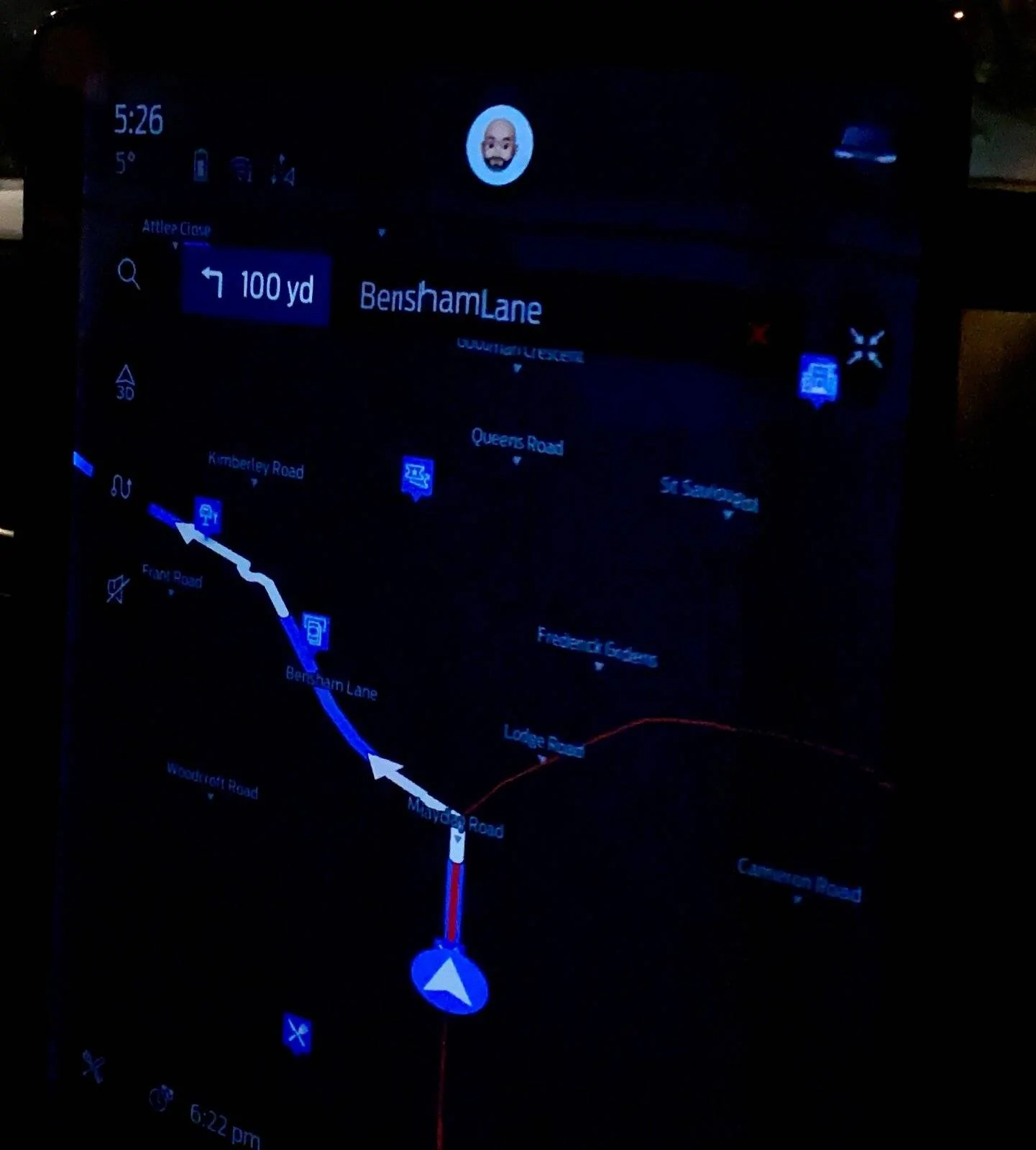 Ford Mustang Mach-E Turn Direction  indicator on Map and instrument cluster different when under a mile 1