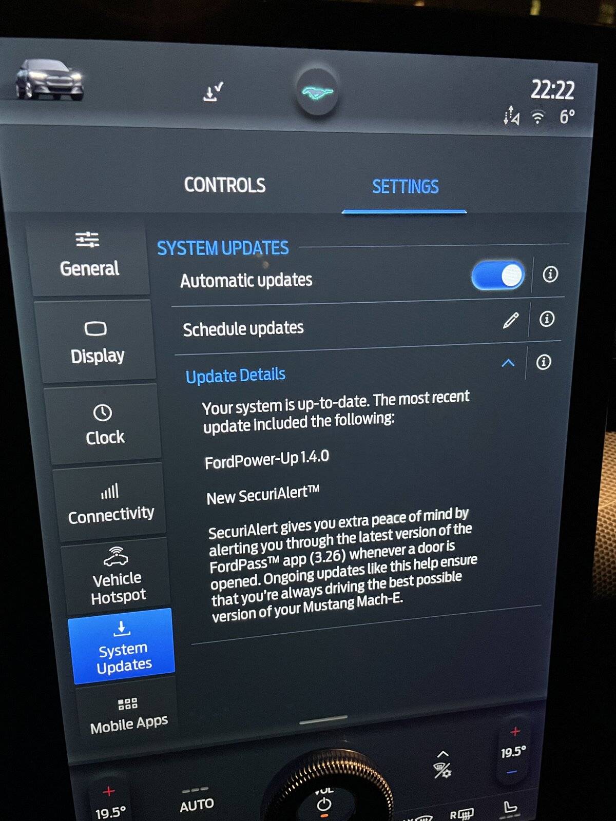 Ford Mustang Mach-E Software not updating stuck in 1.4.0 876C1DFC-F7A3-4B23-ABB5-8D9A05E3AF99