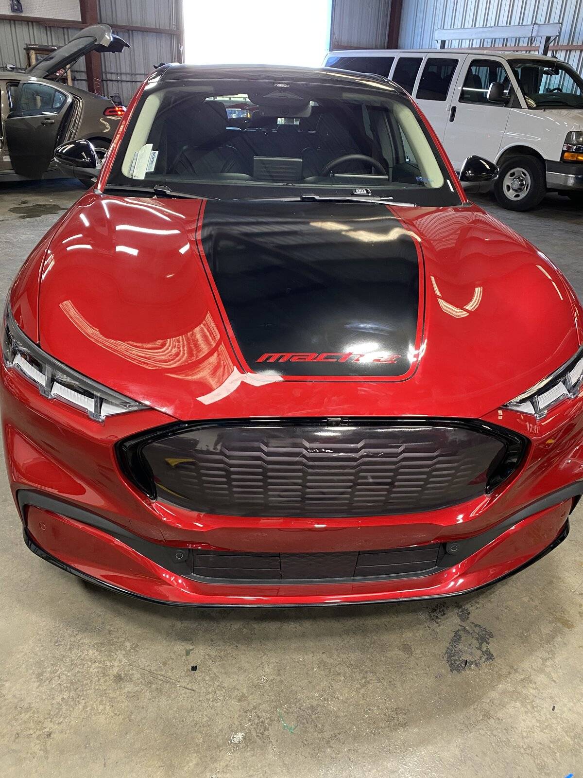 Ford Mustang Mach-E GT Style Grill Vinyl for Mach-E Premium 1637911759831