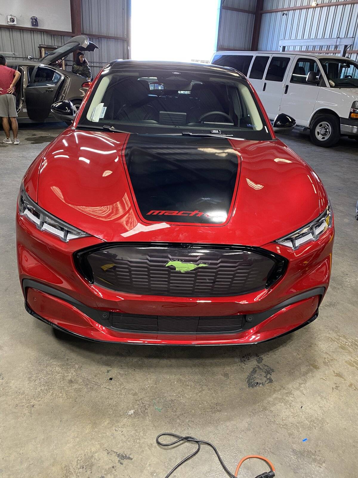 Ford Mustang Mach-E GT Style Grill Vinyl for Mach-E Premium 1637911775141