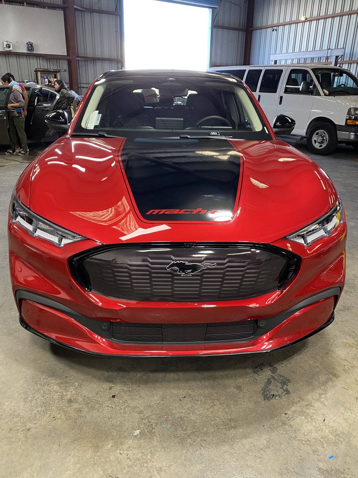 Ford Mustang Mach-E GT Style Grill Vinyl for Mach-E Premium 1637911792564