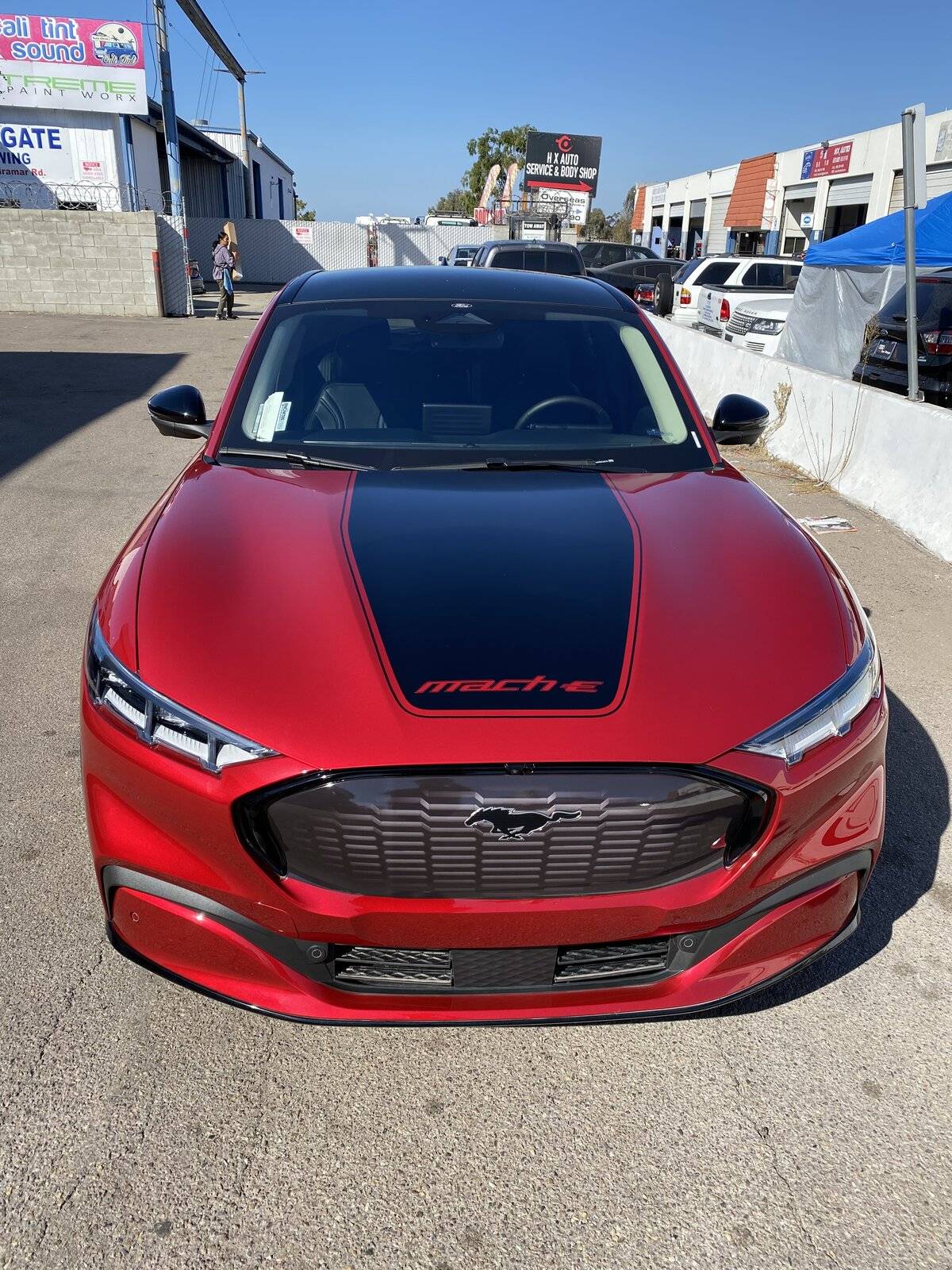 Ford Mustang Mach-E GT Style Grill Vinyl for Mach-E Premium 1637911828102