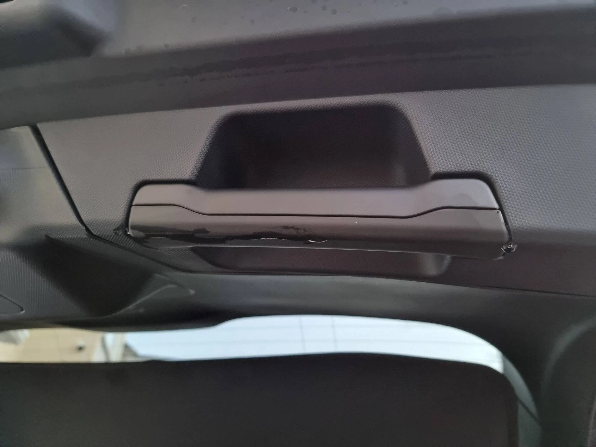Ford Mustang Mach-E Water pooling in boot interior trim/dripping 20211126_162949