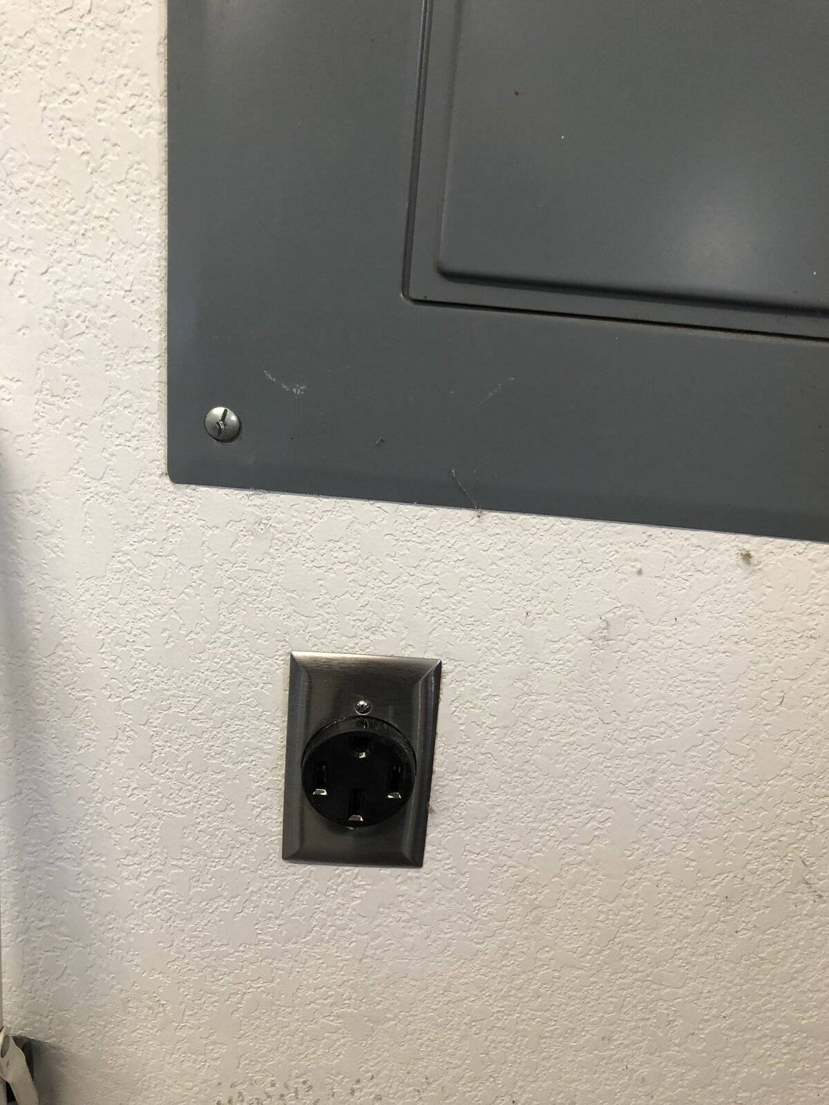 Ford Mustang Mach-E 220 outlet installed now the wait 8B546329-065D-4D16-8ECA-6B87A413A242