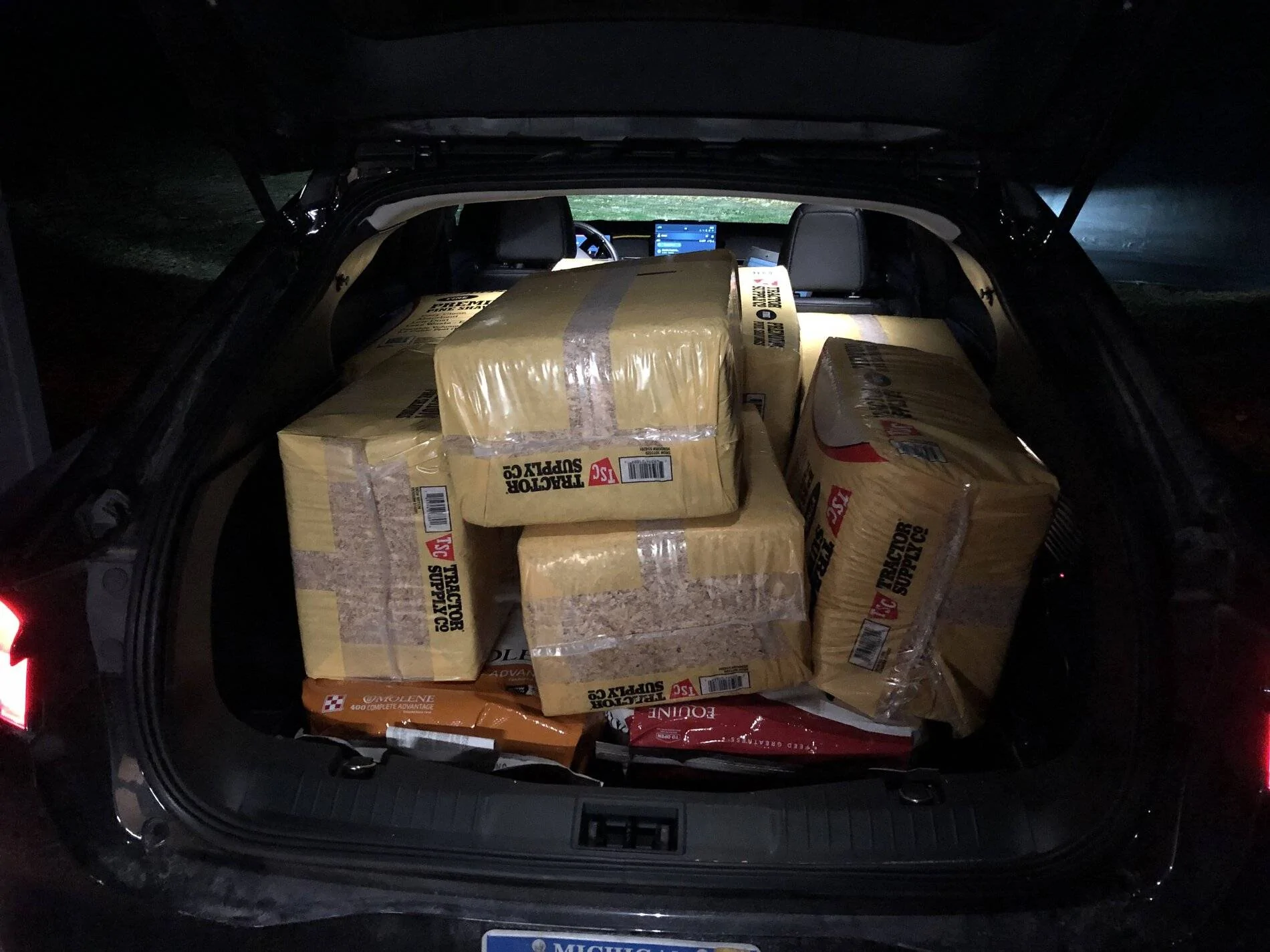 Ford Mustang Mach-E Mach E fits all the tools. What have you hauled / carried / fit in your cargo space? ❓❓ IMG_0555