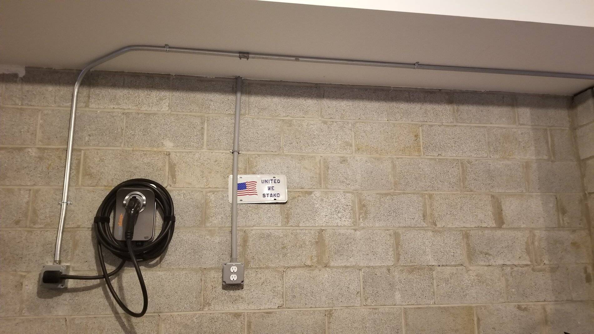 Ford Mustang Mach-E Charge Point home flex..Installed..FINALLY 20211129_162329