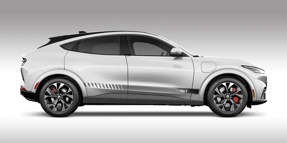 Ford Mustang Mach-E My Take on Side Stripes 1638384892092