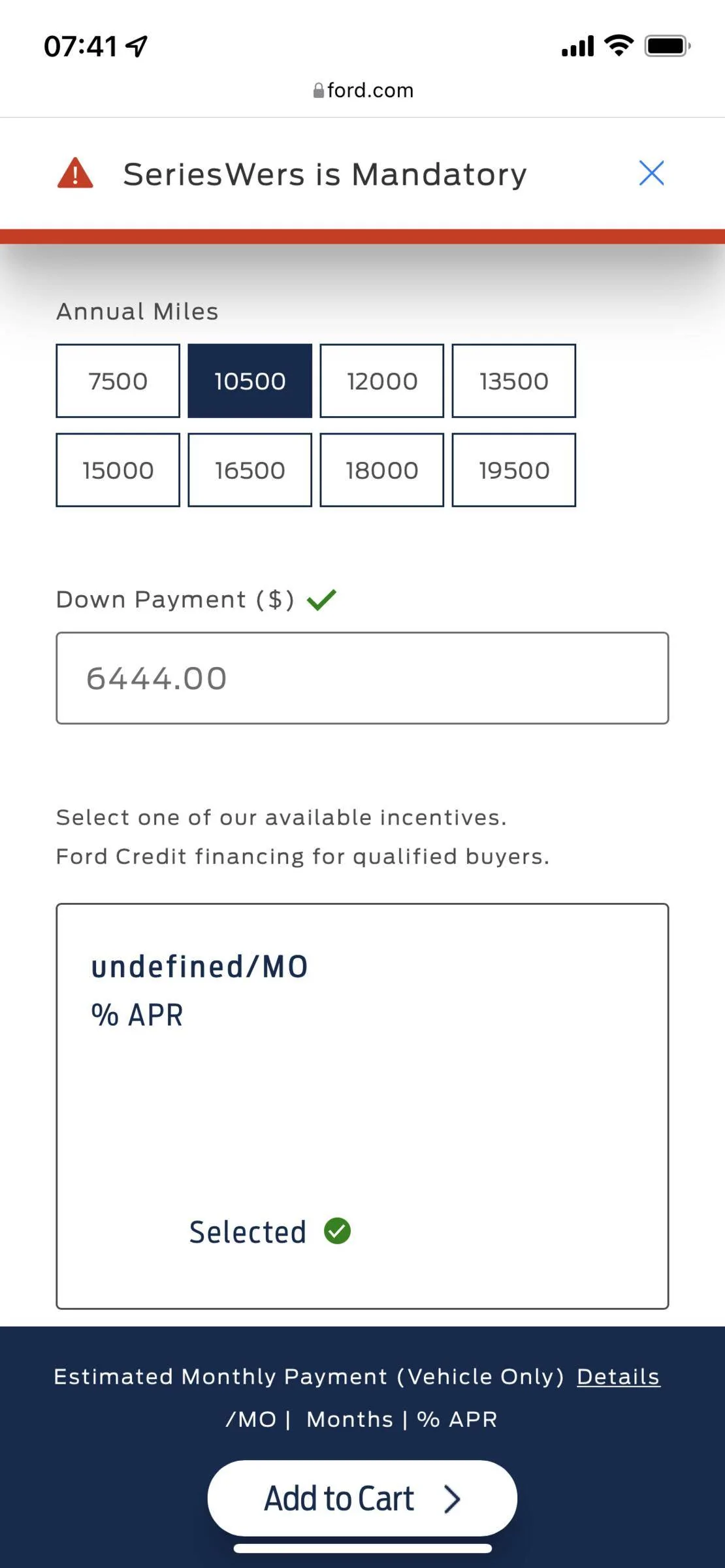 Ford Mustang Mach-E Need help- SeriesWers is mandatory? 008BD439-1714-4C74-AF70-89EADCDBD42C