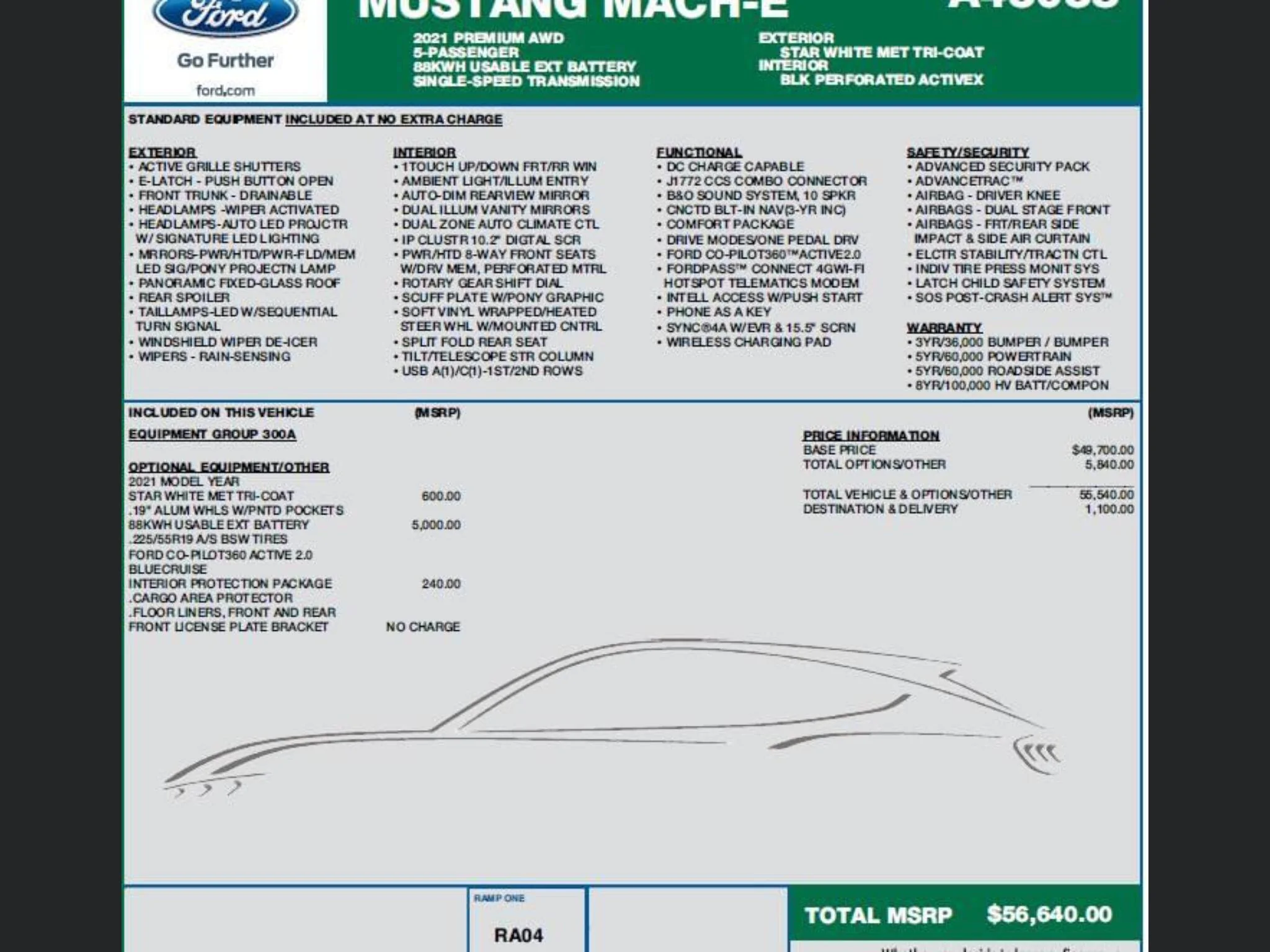 Ford Mustang Mach-E Secret price increase? $600 increase Premium ER AWD built in July vs August? Delivered in October vs November….. 48750C39-E03B-4A36-BFB1-925ADB157FAE
