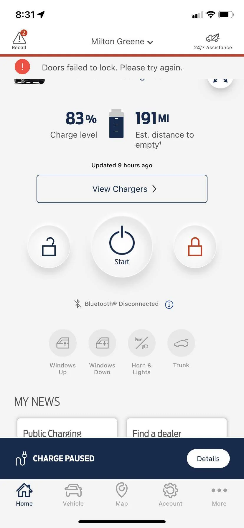 Ford Mustang Mach-E Communication from App to Car Broken - Help Needed. 3869934E-234E-42A6-8E08-EEEE2D11141C
