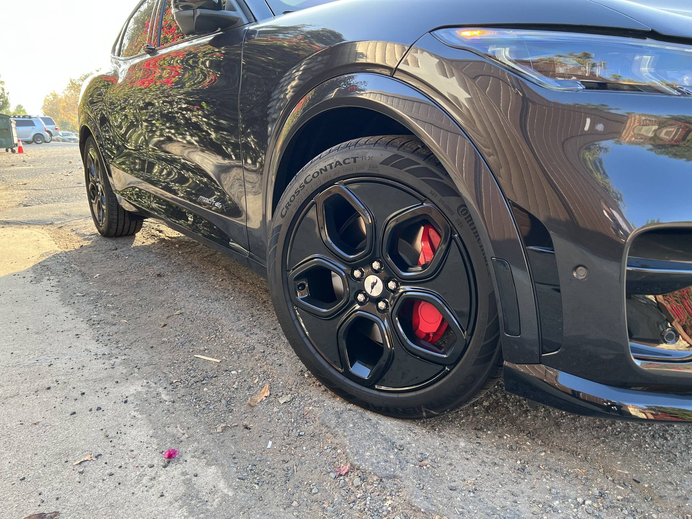Ford Mustang Mach-E Powder coated GT wheels 18EFA245-2D06-412E-910E-3FA5F58BA788